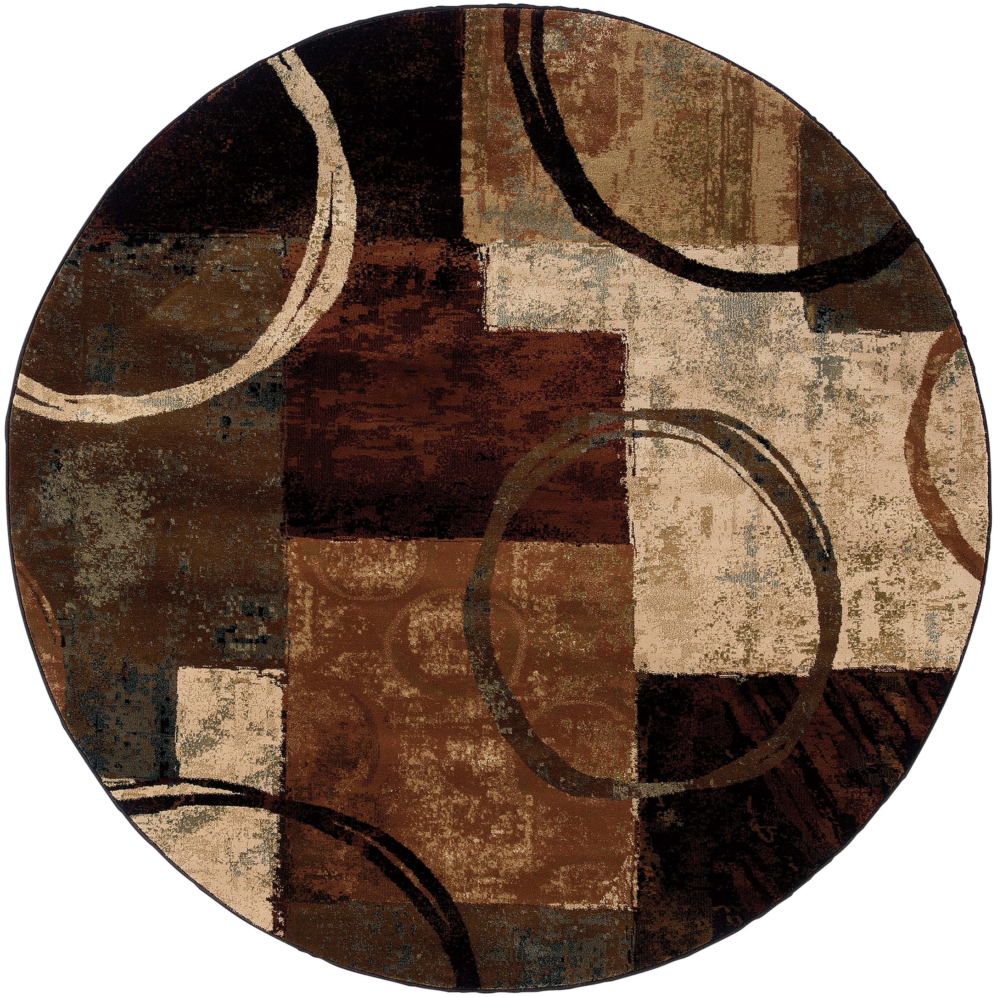 Oriental Weavers Hudson HUD2544B78ROUND 7' 8